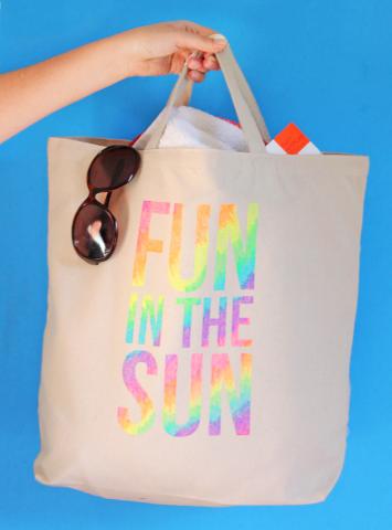 summer tote bag