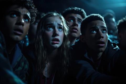 Watching Scary Movie